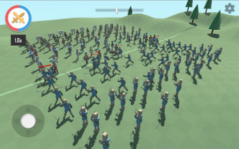 اسکرین شات بازی Stick Kingdom War Simulator 3