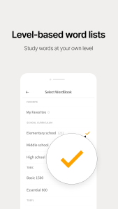 اسکرین شات 4 برنامه Lockscreen English Word Alarm