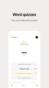 اسکرین شات 6 برنامه Lockscreen English Word Alarm