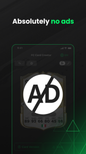 اسکرین شات برنامه FUT 25 Card Creator 3