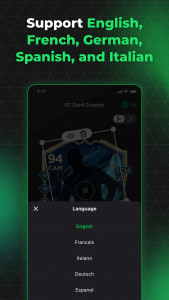 اسکرین شات 2 برنامه FUT 26 Card Creator