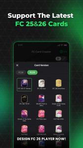 اسکرین شات 4 برنامه FUT 26 Card Creator
