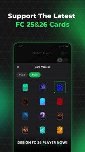 اسکرین شات 4 برنامه FUT 26 Card Creator