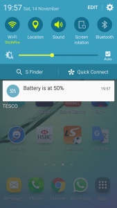 اسکرین شات برنامه Battery Percentage Display 3