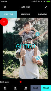 اسکرین شات برنامه Onetap Glitch - Photo Editor 8