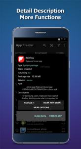 اسکرین شات برنامه App Freezer 2