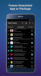 اسکرین شات برنامه App Freezer 1