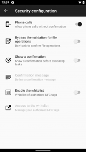 اسکرین شات برنامه NFC Tasks 6