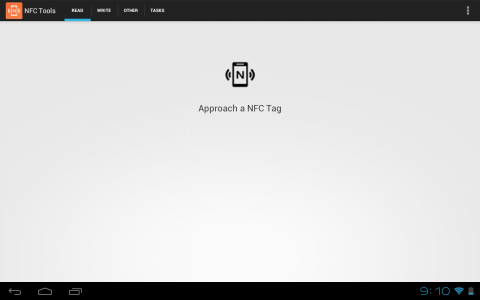 اسکرین شات برنامه NFC Tools 1
