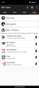 اسکرین شات 7 برنامه NFC Tools