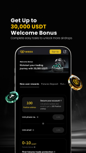 اسکرین شات 5 برنامه WEEX: Trade Bitcoin & Futures