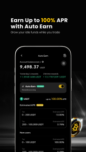 اسکرین شات 6 برنامه WEEX: Trade Bitcoin & Futures