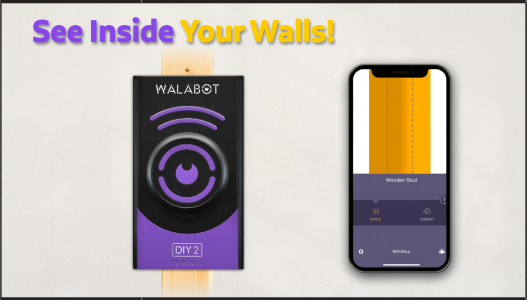 اسکرین شات برنامه Walabot DIY 2