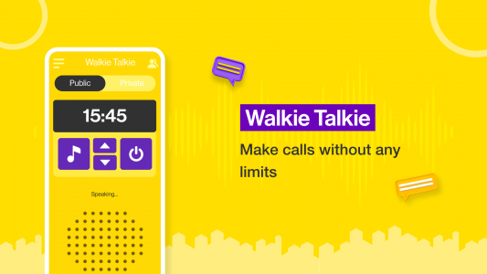 اسکرین شات برنامه Walkie Talkie Pro Push to Talk 2