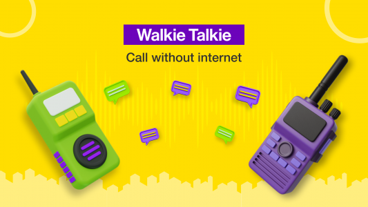 اسکرین شات برنامه Walkie Talkie Pro Push to Talk 1