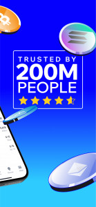 اسکرین شات برنامه Trust: Crypto & Bitcoin Wallet 2