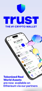 اسکرین شات 1 برنامه Trust: Crypto & Bitcoin Wallet