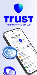 اسکرین شات 1 برنامه Trust Wallet: Bitcoin Wallet