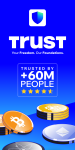 اسکرین شات برنامه Trust: Crypto & Bitcoin Wallet 1