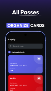 اسکرین شات 3 برنامه Wallet - Store Your Cards