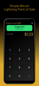 اسکرین شات 1 برنامه Wallet of Satoshi POS