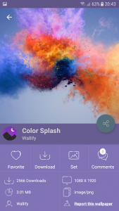 اسکرین شات برنامه Wallify - 4k, HD Wallpapers & backgrounds 7