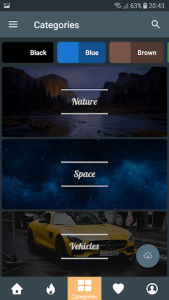 اسکرین شات برنامه Wallify - 4k, HD Wallpapers & backgrounds 8