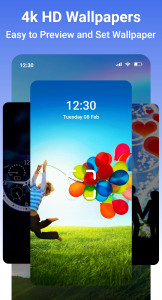 اسکرین شات برنامه HD Mobile Wallpaper Change 5