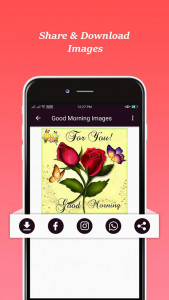 اسکرین شات 6 برنامه Good Morning Gif & Images