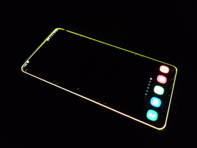اسکرین شات برنامه Galaxy phone Edge Lighting Live Wallpaper 5