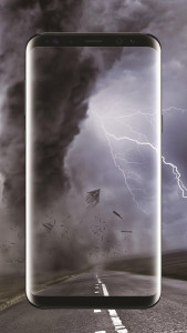 اسکرین شات برنامه Thunderstorm 3D Live Wallpaper 3
