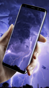 اسکرین شات برنامه Thunderstorm 3D Live Wallpaper 2