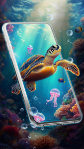 اسکرین شات 5 برنامه 3D Live Wallpapers - 4K & 4D