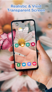 اسکرین شات برنامه Transparent & Live Wallpaper 4