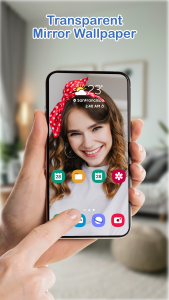 اسکرین شات برنامه Transparent & Live Wallpaper 3