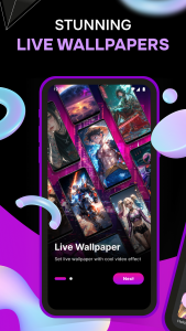 اسکرین شات 2 برنامه Live Wallpapers - HD Wallpaper