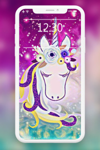 اسکرین شات 8 برنامه Girly Wallpaper