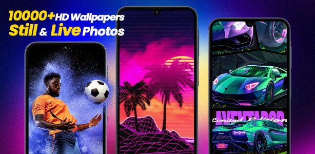 اسکرین شات 1 برنامه Wallpapers: 4K Live Wallpapers