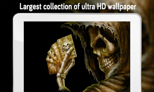 اسکرین شات برنامه Skull Wallpaper (4k) 8