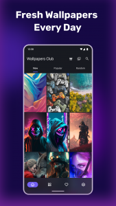 اسکرین شات 4 برنامه Wallpaper 4K - Wallpapers Club