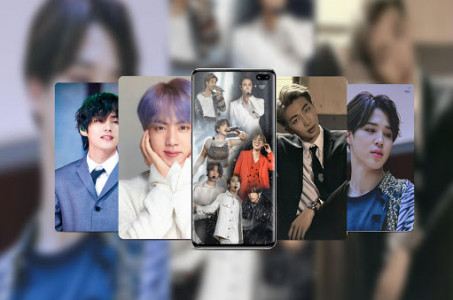 اسکرین شات برنامه BTS Wallpaper 2020 Kpop HD 4K Photos 1