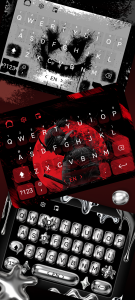 اسکرین شات 1 برنامه Keby Cute Keyboard Themes