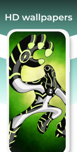 اسکرین شات برنامه Ben 10 Wallpapers HD Alien 4