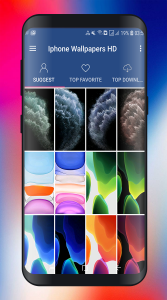 اسکرین شات 6 برنامه Wallpapers for iPhone iOS