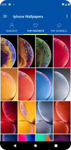 اسکرین شات 4 برنامه Wallpapers for iPhone iOS