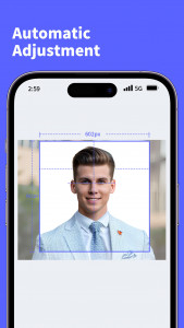 اسکرین شات برنامه Vivid ID: Passport Photo Maker 5