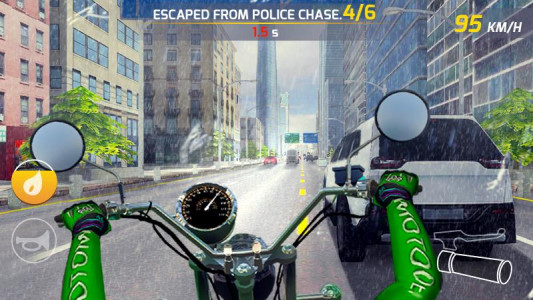 اسکرین شات بازی Moto Highway Rider 4