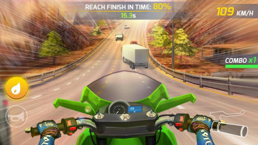 اسکرین شات بازی Moto Highway Rider 1