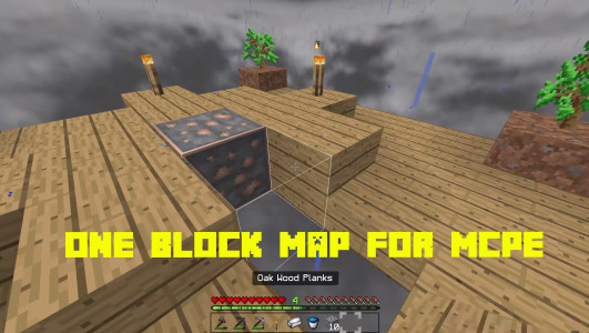 اسکرین شات برنامه one block raft survival mcpe 2