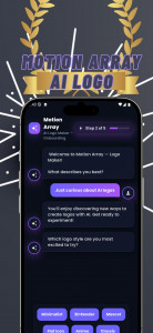اسکرین شات 1 برنامه Motion Array – AI Logo Vector